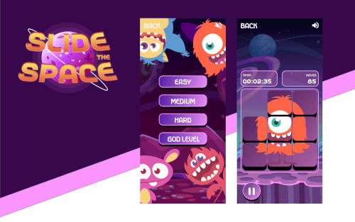 Slide the Space Card