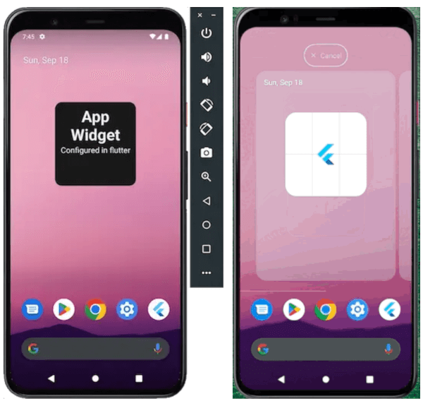 app_widget Card Image
