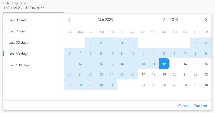 flutter_date_range_picker Card Image