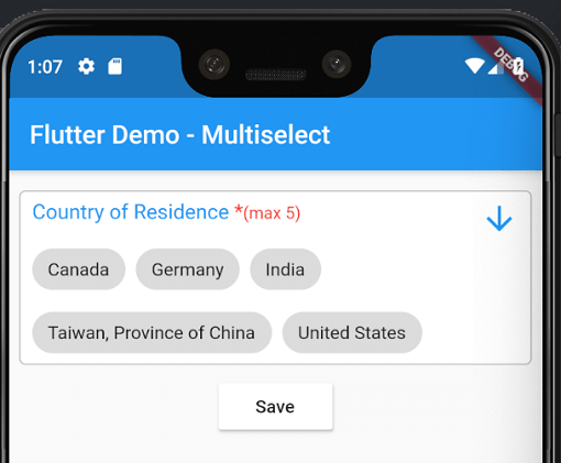 flutter_multiselect Card Image