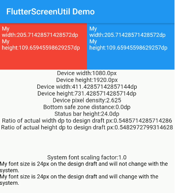 flutter_screenutil Card Image