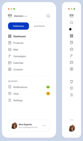 flutter_side_menu Card Image