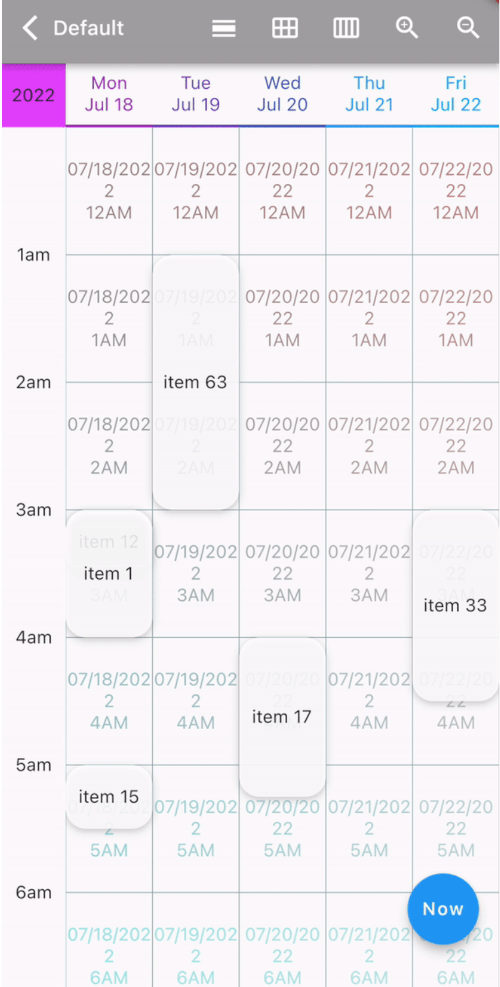flutter_timetable Card Image