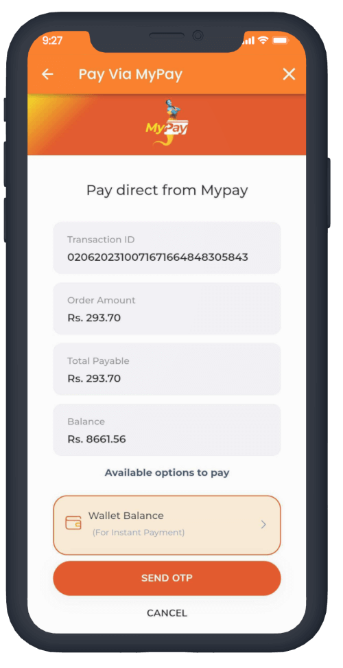 mypay_flutter Card Image