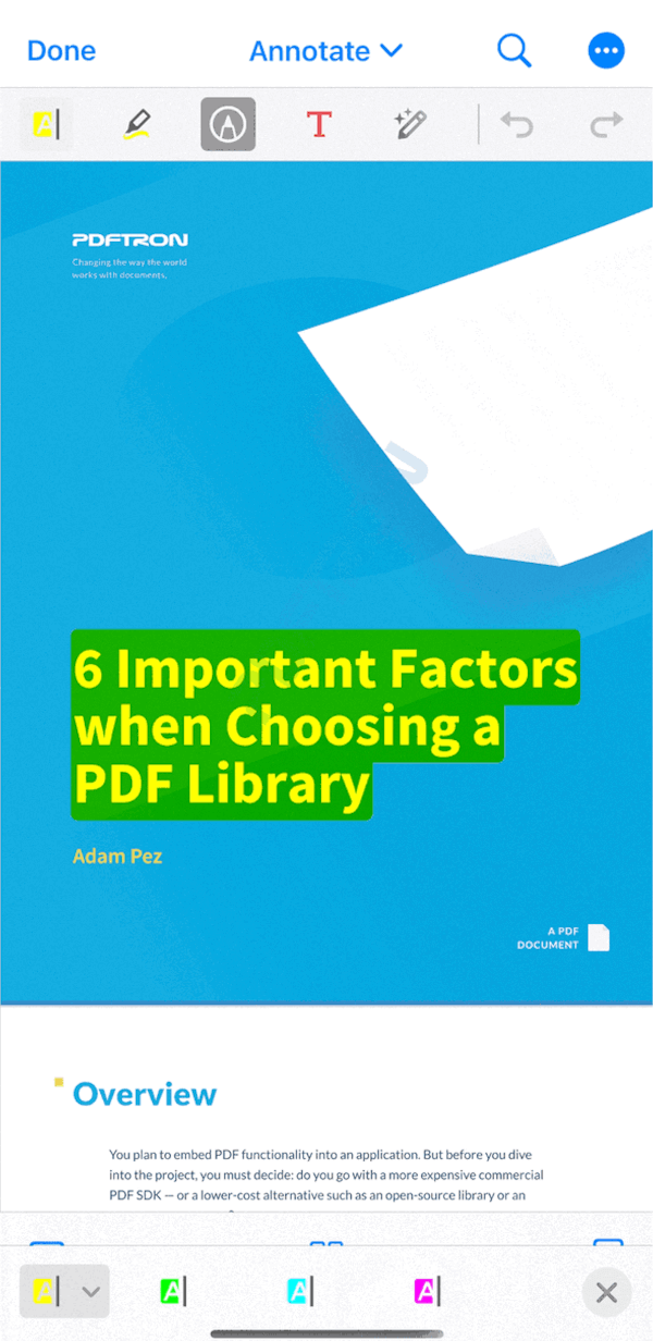 pdftron_flutter Card Image