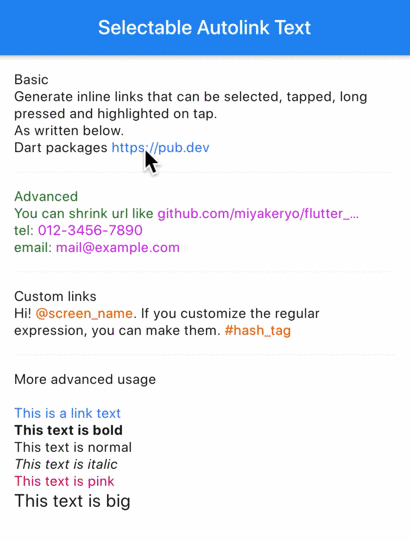 selectable_autolink_text Card Image