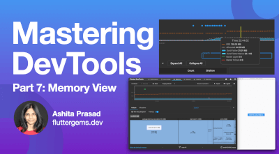 Mastering Dart & Flutter DevTools - Memory View [Part 7 of 8] Card