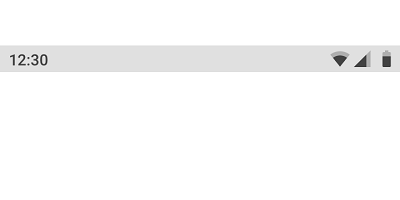 Status Bar Card